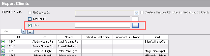 Client File List Export your client list from your current software - TaxDome Help Center