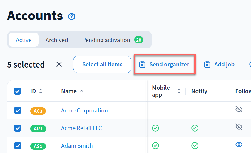 Send Base Checklist Create and send document checklists - TaxDome Help Center