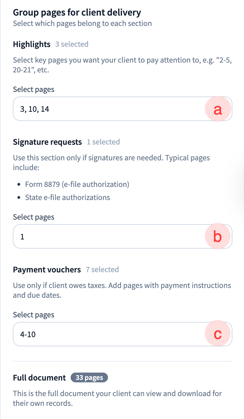 Create and send tax return delivery - TaxDome Help Center